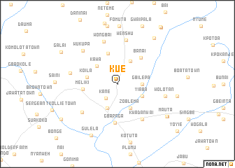 map of Kue