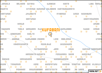 map of Kufabani