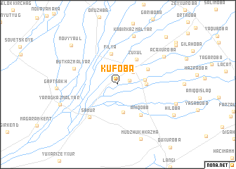 map of Kufoba