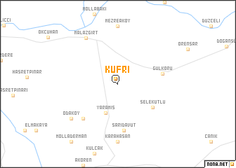 map of Küfri