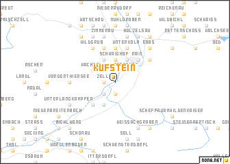 map of Kufstein