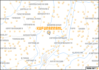 map of Kufūr ar Raml