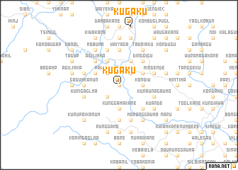 map of Kugaku