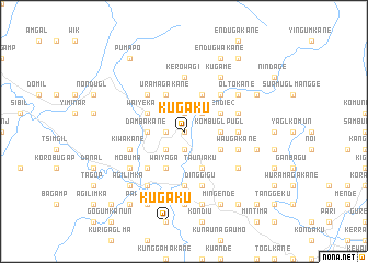 map of Kugaku