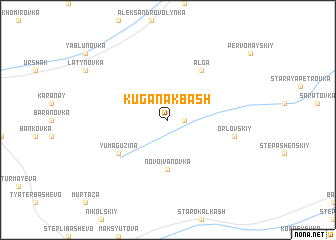 map of Kuganakbash