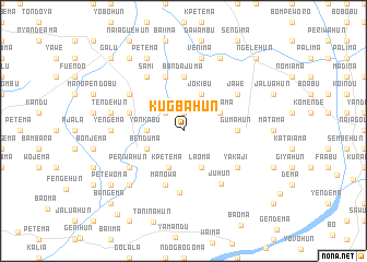 map of Kugbahun