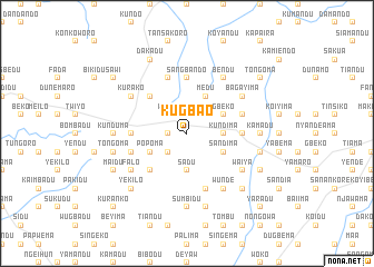 map of Kugbao