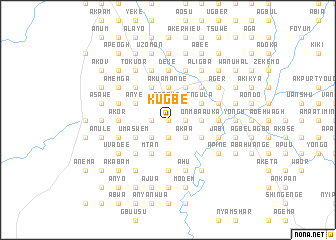 map of Kugbe