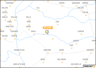 map of Kugia