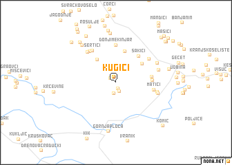 map of Kugići