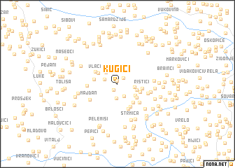 map of Kugići