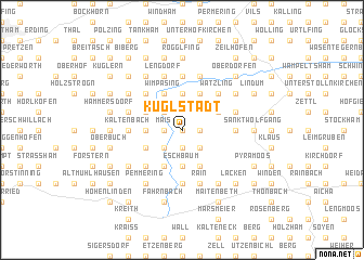 map of Kuglstadt