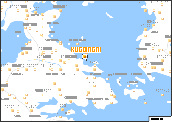 map of Kugong-ni