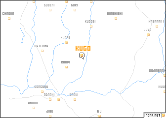 map of Kugo