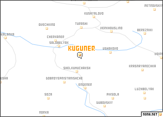 map of Kuguner