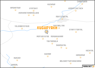 map of Kugur\