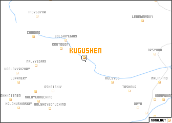 map of Kugushen\