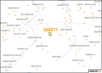 map of Kuguty