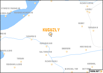 map of Kuguzly