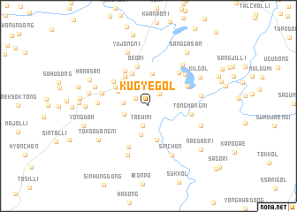 map of Kugye-gol