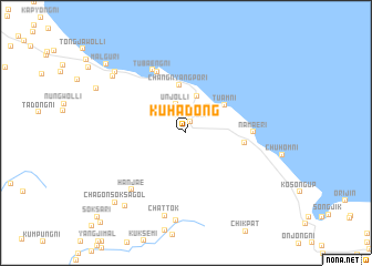 map of Kuha-dong