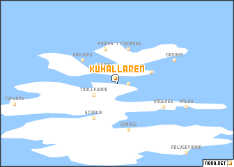 map of Kuhallaren
