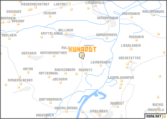 map of Kuhardt