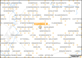 map of Kühbach