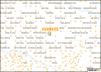 map of Kühberg