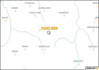 map of Kuhchah