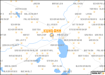 map of Kuhdamm