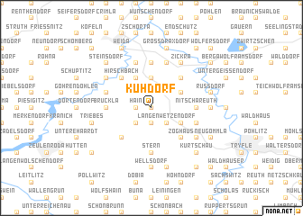 map of Kühdorf