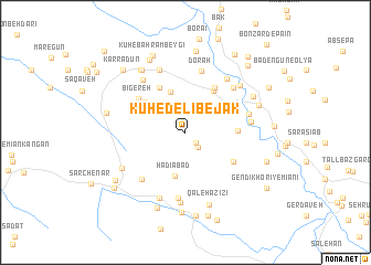 map of Kūh-e Delī Bejak