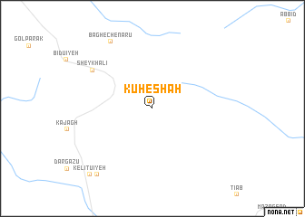 map of Kūh-e Shāh