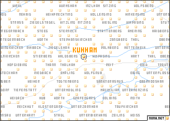 map of Kühham