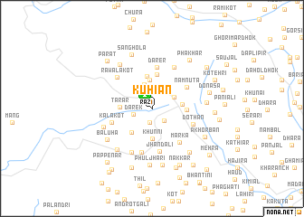 map of Kuhian