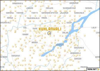 map of Kūhlanwāli