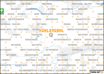 map of Kuhlendahl