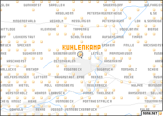 map of Kuhlenkamp