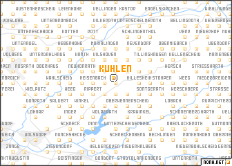 map of Kuhlen