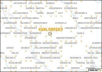 map of Kühlmorgen