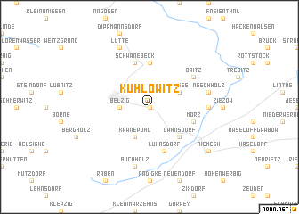 map of Kuhlowitz