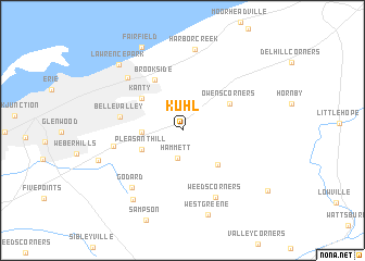 map of Kuhl