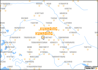 map of Kuhmaing