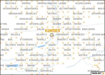 map of Kuhnen