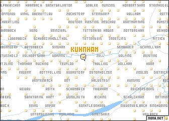 map of Kühnham