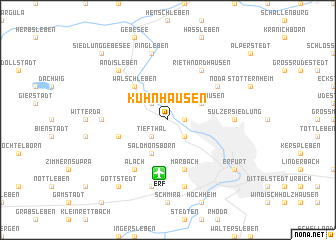 map of Kühnhausen