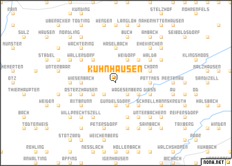 map of Kühnhausen