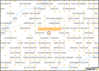 map of Kühnhausen