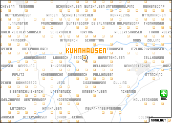 map of Kühnhausen